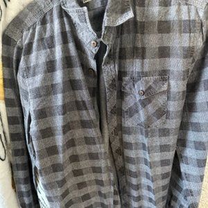 Men's long sleeve plaid